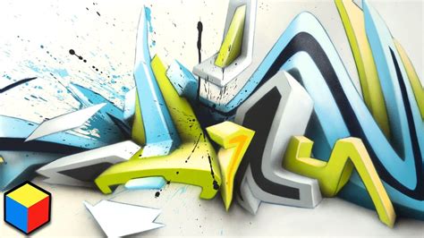 Top 72 3d Graffiti Sketches Best Ineteachers