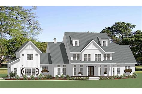 Maybe you would like to learn more about one of these? Farmhouse House Plan - 5 Bedrms, 5.5 Baths - 4455 Sq Ft ...