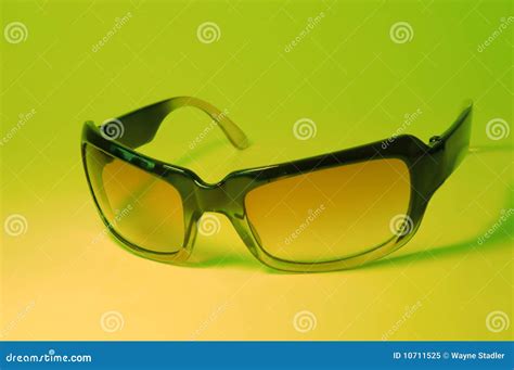 Cool Sunglasses On Green Stock Image Image Of Cool Eyesight 10711525