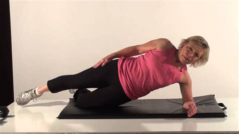 Side Plank On Knee Beginner Youtube