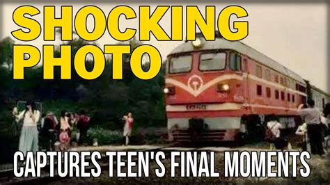shocking photo captures teen s final moments taking a selfie before she s killed by train youtube