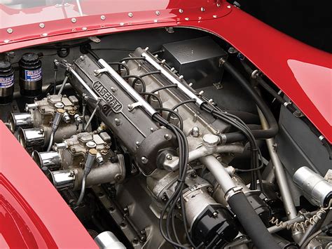 Hd Wallpaper 1955 250s Engine Engines Maserati Race Racing