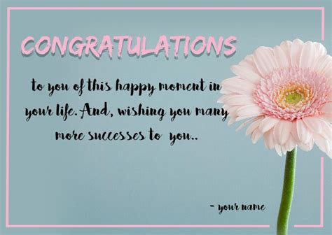 Congratulations Post Card Template Postermywall