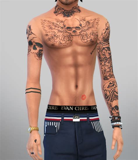 Sims 4 Female Full Body Tattoo Mod Skinhon