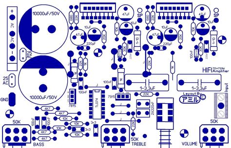 Diy electronics projects lm1875 pcb layout ver 5. DIY ELECTRONICS PROJECTS: TDA7294 Amplifier With Apex Tone Control