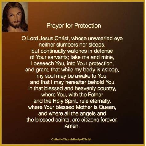 Night Time Prayer Prayer For Protection Prayers For Strength