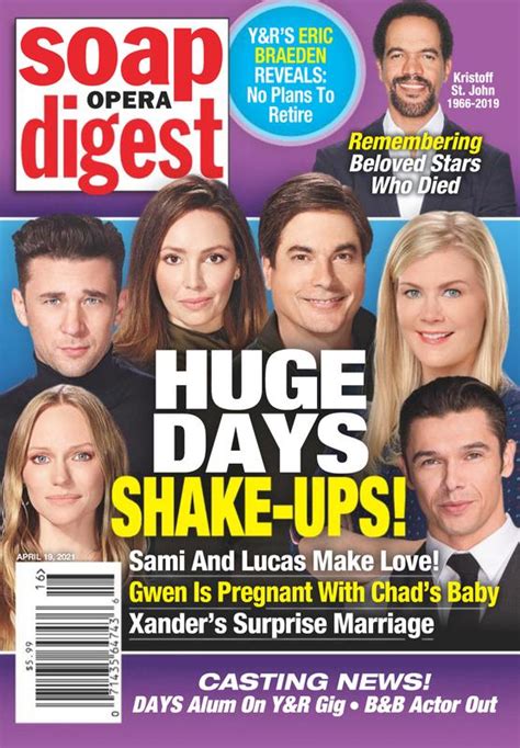 Soap Opera Digest Cover Magazines Photo Fanpop