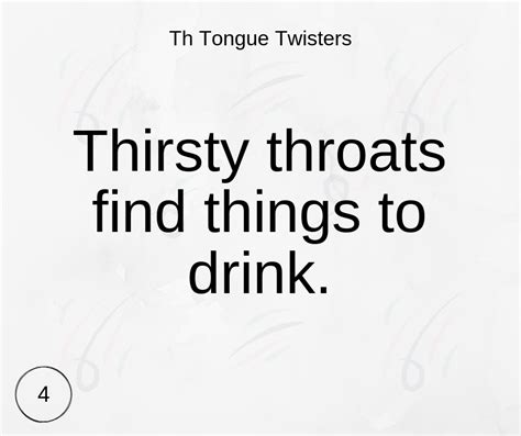 th tongue twisters 4 tongue twisters twister tongue