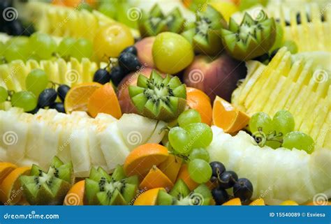 Fruits On The Table Stock Image Image Of Collection 15540089