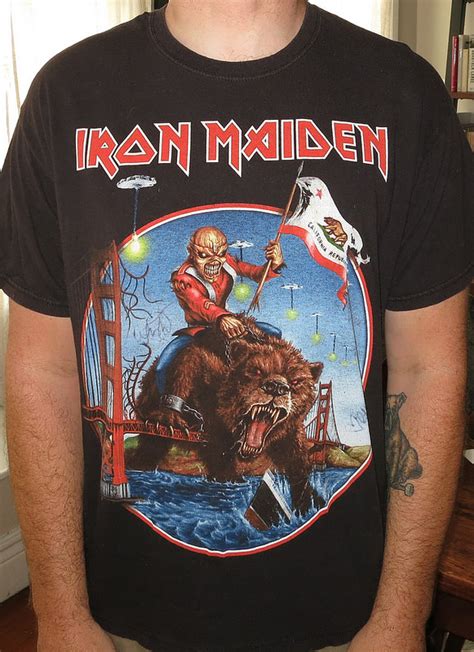 Minor Thread — Day 1115 Shirt Iron Maiden California Tour