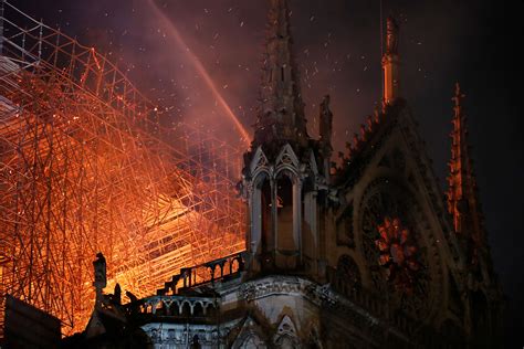 By the time it was extinguished. Fire Devastates Notre Dame Cathedral in Paris | Sojourners