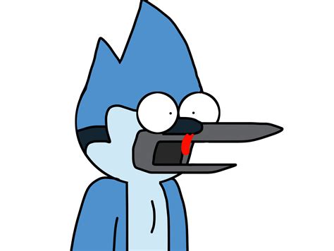 Mordecai With A Nosebleed By Marcospower1996 On Deviantart