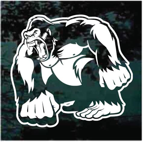 Big Gorilla Decals And Stickers Decal Junky