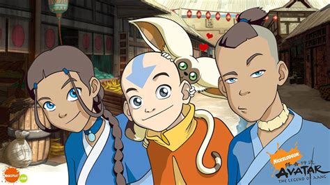 avatar the last airbender sokka appa and ty lee hd anime wallpapers hd wallpapers id 36936