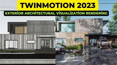 Twinmotion 2023 Exterior Architectural Visualization Rendering Youtube