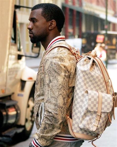 Mslv On Instagram Louis Vuitton Kanye West X Damier Azur Backpack