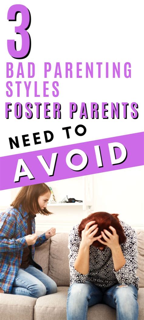 3 Bad Parenting Styles Foster Parents Need To Avoid