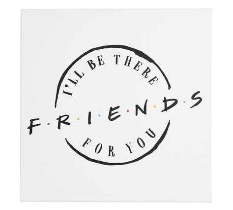 Real friends logo, real friends logo pop punk, friendship, sticker, lost boy, smile png. Friends Logo Canvas Art Print | Pottery Barn