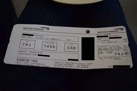Review Of British Airways Flight From London To Los Angeles In Economy