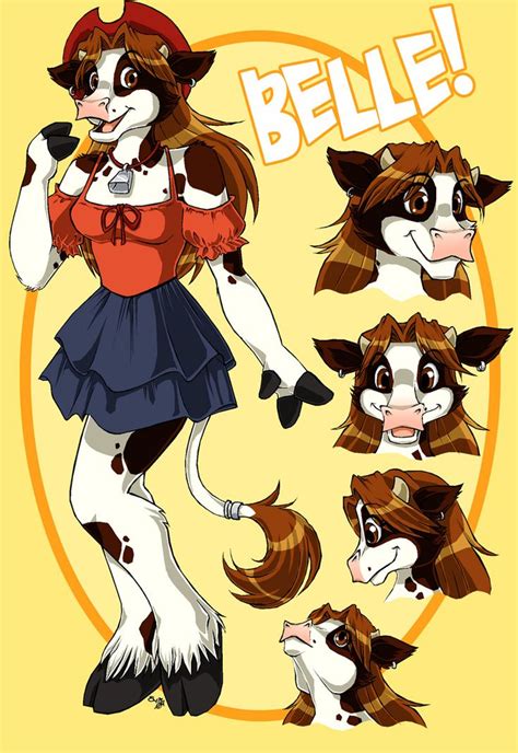 Cow Anthro I Guess You Could Say She S A Cowgirl Furry Art
