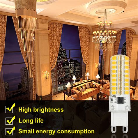 Mengsled Mengs® G9 5w Led Light 72x 2835 Smd Led Bulb Lamp Ac 220