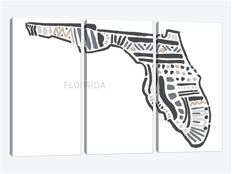 Florida Canvas Print By Statement Goods Icanvas