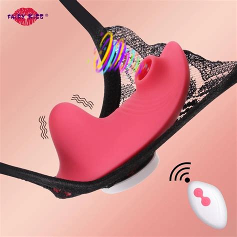 Vibrateur De Clitoris Pour Femme Mini Succion De Clitoris Féminin Télécommande Avec Culotte