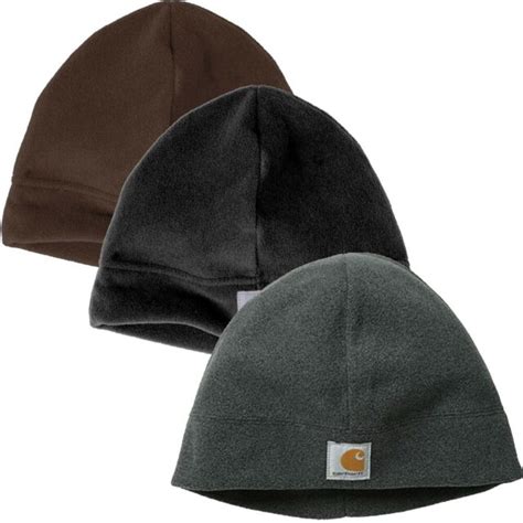 Carhartt Fleece Beanie Winter Hat Knit Warm Cta207 Choose Color Mens