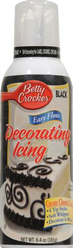Betty Crocker Easy Flow Black Icing 64 Oz Kroger