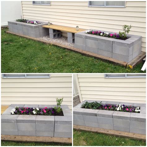 Moreover, these concrete block planters would also be lasting longer due to being made of concrete and will be super quick and easy to build also! 1d57f89ed87dded4ef88f43dbb92edfa.jpg 1,200×1,200 pixels ...