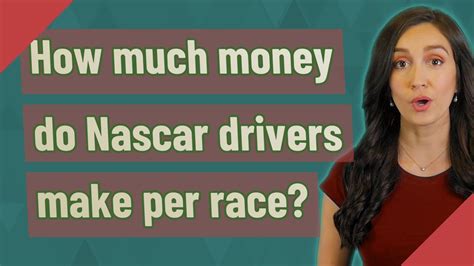 In a post i wrote on how much youtubers really make, i shared how some youtube stars have courses of their own. How much money do Nascar drivers make per race? - YouTube
