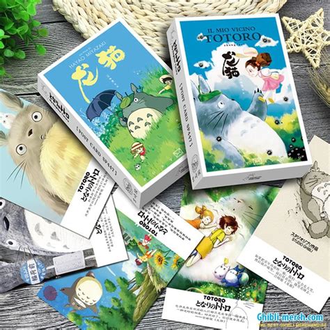 Hayao Miyazaki Ghibli Postcards Collectible 30 Pcsset Ghibli Merch