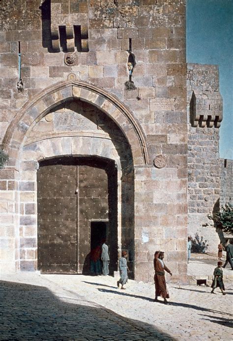Jerusalem Jaffa Gate Photograph By Granger Fine Art America