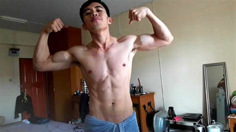 Towel Challenge Muscle Flexing After Work Out Bryan Adlaon Youtube