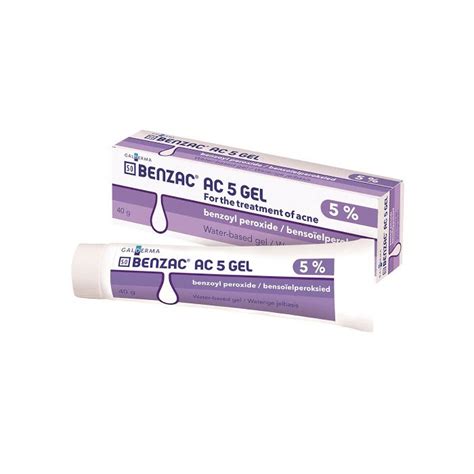 Benzac Ac 5 Gel 40g Your Online Pharmacy