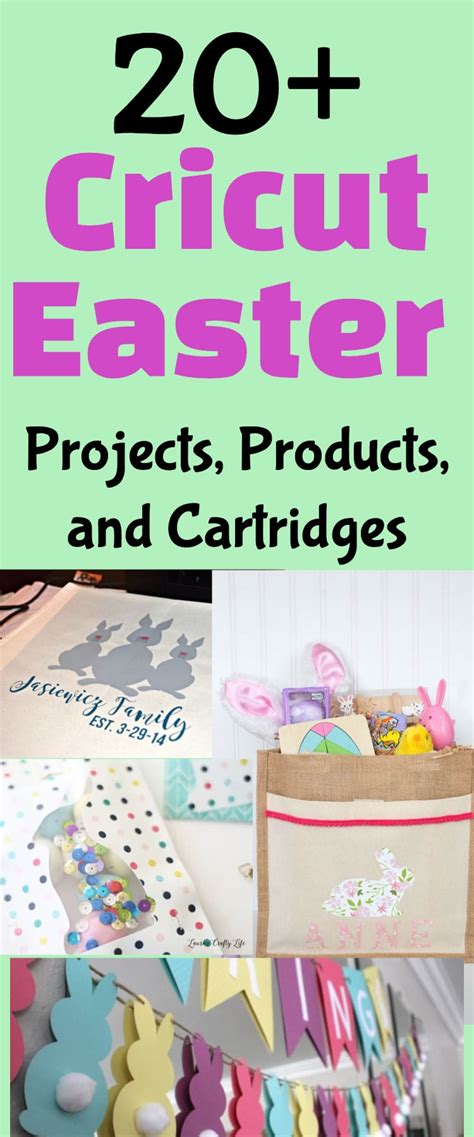 20+ of the Best Cricut Easter Ideas, Products, and Cartridges - Clarks