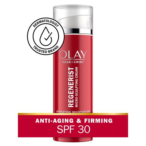 Olay Regenerist Micro Sculpting Cream Moisturizer Spf 30 Sun