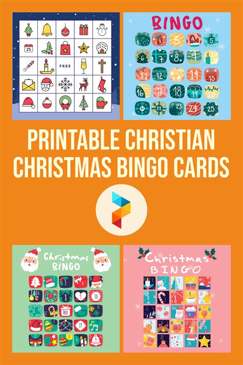 9 Best Free Printable Christian Christmas Bingo Cards