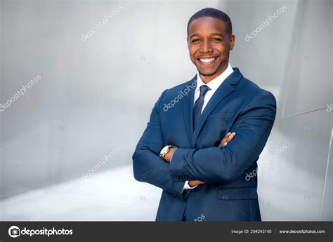 Portrait Male African American Professional Possibly Business Executive