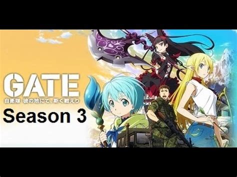 Jieitai kanochi nite, kaku tatakaeri 2nd season. Gate Jieitai Kanochi Nite Kaku Tatakaeri - Trailer 2 ...