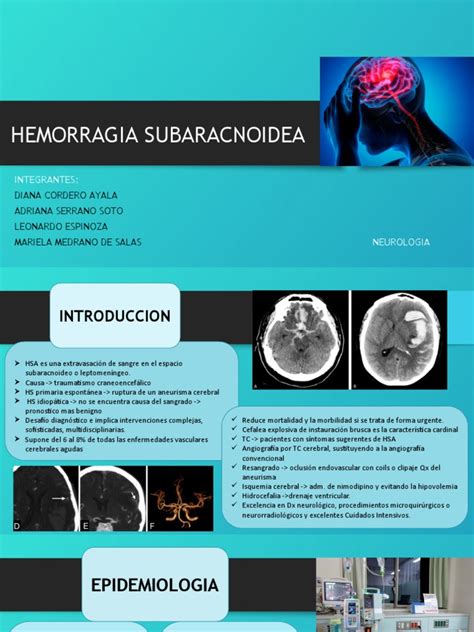 Hemorragia Subaracnoidea Pdf Medicina Sistema Cardiovascular