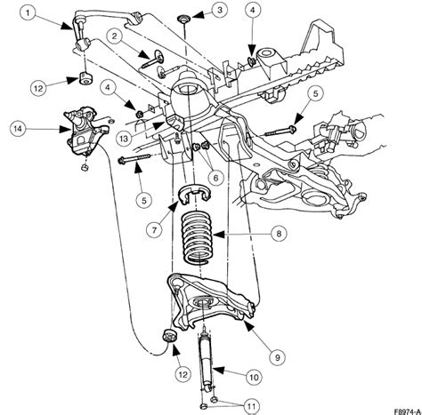 2000 Ford Expedition Front Suspension Diagram
