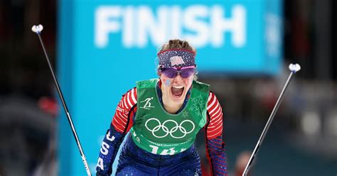 This Video Of The Us Womens Cross Country Skiing Team Winning The