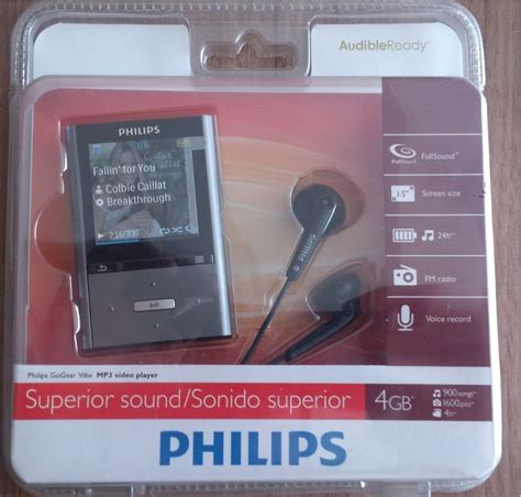 Philips Gogear Vibe 4gb Mp4 Player Manual