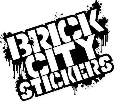 Brick City Stickers Custom Die Cut Stickers Saint Louis Missouri
