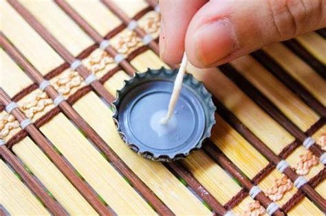 How To Make Candles Out Of Bottle Caps 7 Steps