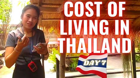 Final Day 7 My Exact Cost Of Living In Thailand Final Figures Great Thai Massage