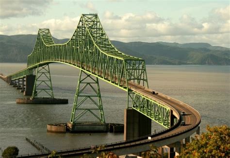 Astoria Bridge Oregon I Dorve On This Bridge All By Myself I May