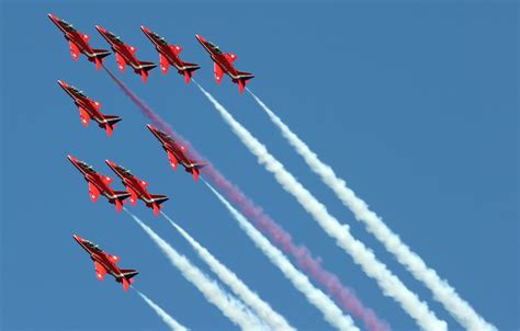 Wallpaper Aviation Airshow Aircraft Red Arrows Images For Desktop