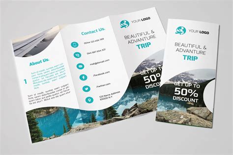 Travel Tri Fold Brochure Creative Brochure Templates Creative Market